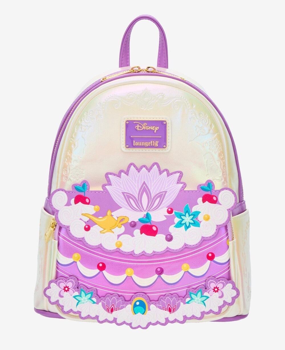 Loungefly Disney Aladdin Jasmine Cake Mini Backpack NWT